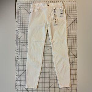 NWT Liverpool Women’s Size 4/27 Bright White The Gia Glider Ankle Skinny Jeans